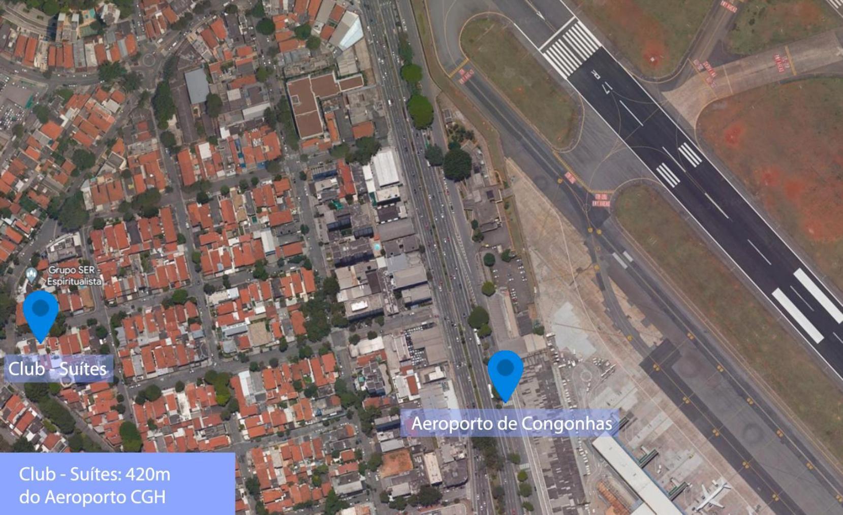 Club Suites - Aeroporto Congonhas São Paulo Exterior foto